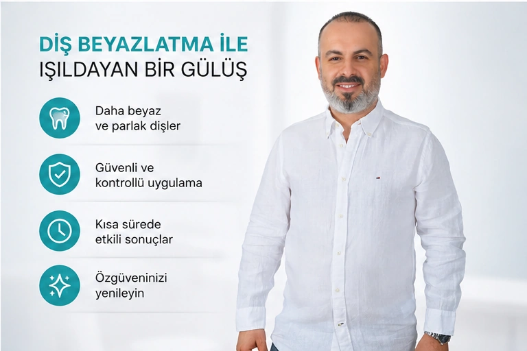 Antakya diş beyazlatma Dt. Onur Özen