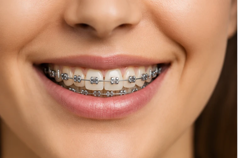 Antakya ortodonti metal braket ve diş teli uygulaması
