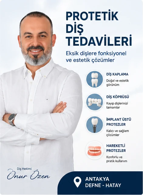 Kayıp dişler için protetik tedavi